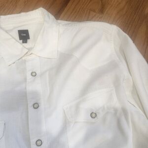 GAP Sz XL Western Midweight Button up shirt.